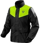 Revit Nitric 4 H2O Motorrad Regenjacke, schwarz-gelb, Gr&ouml;&szlig;e XS f&uuml;r M&auml;nner