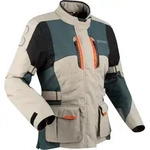 Bering Siberia wasserdichte Damen Motorrad Textiljacke, beige, Gr&ouml;&szlig;e 36