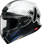 Shoei NXR 2 Ideograph Helm, schwarz-weiss, Gr&ouml;&szlig;e 2XS f&uuml;r M&auml;nner