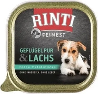 Rinti 6658928, Rinti Feinest Gefl&uuml;gel Pur & Lachs 150 g - 11 St&uuml;ck