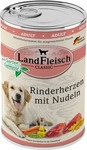 LandFleisch 9115878, LandFleisch Classic Rinderherzen mit Nudeln & Gartengem&uuml;se 400