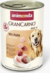 Animonda 9116041, Animonda GranCarno Adult mit Pute 400 g - 6 St&uuml;ck