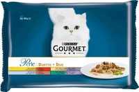 Gourmet 6647455, Gourmet Perle Duetto di Carne mit Huhn & Rind 85 g - 24 St&uuml;ck