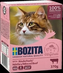 Bozita 6625308, Bozita H&auml;ppchen in So&szlig;e mit Rind 370 g - 6 St&uuml;ck