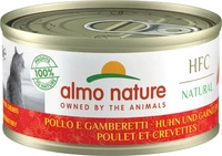 Almo Nature 63030, Almo Nature HFC Natural Huhn & Garnelen 70 g - 24 St&uuml;ck