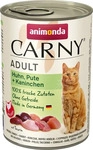Animonda 9105487, Animonda Carny Adult mit Huhn & Pute & Kaninchen 400 g - 6 St&uuml;ck