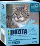 Bozita 6625296, Bozita H&auml;ppchen in Gelee mit Makrele 370 g - 6 St&uuml;ck