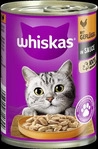 Whiskas 51121_alt, Whiskas 1+ mit Gefl&uuml;gel in Sauce 400 g - 12 St&uuml;ck
