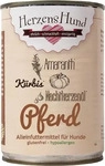 HerzensHund 19032, HerzensHund Pferd mit Bio-K&uuml;rbis 400 g - 12 St&uuml;ck