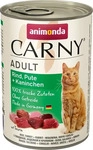 Animonda 6731646, Animonda Carny Adult Rind, Pute + Kaninchen 400 g - 6 St&uuml;ck