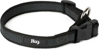 Julius-K9 H660246, Julius-K9 Halsband schwarz/grau, Verstellm&ouml;glichkeit: 27 - 42 cm
