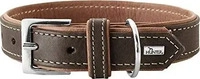 Hunter 63728, Hunter Halsband Porto dunkelbraun/cognac, Gr&ouml;&szlig;e: 30 cm / Breite: 1,8