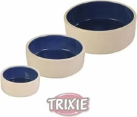 Trixie 2452, Trixie Keramiknapf creme/blau, Durchmesser: 23 cm