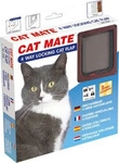 Cat Mate 50071814, Cat Mate 4-Wege Katzent&uuml;r magnetisch 309 B braun