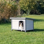 Trixie 39561, Trixie Hundeh&uuml;tte Classic grau
