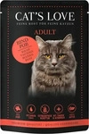 Cats Love 9116890, Cats Love Adult Rind Pur 85 g - 12 St&uuml;ck