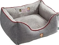 Hunter 61383, Hunter Hundesofa University grau, Gr&ouml;&szlig;e: L