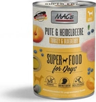 MACs 14120, MACs Pute & Heidelbeeren f&uuml;r Hunde 400 g - 6 St&uuml;ck