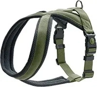 Hunter 68036, Hunter Geschirr London Comfort oliv, Gr&ouml;&szlig;e: S-M/2 / Breite: 2,5 cm