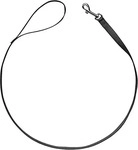 Hunter 68152, Hunter F&uuml;hrleine London schwarz, Ma&szlig;e: 15 mm / 110 cm
