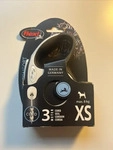 flexi 212801, flexi New COMFORT Seil schwarz, Gr&ouml;&szlig;e: XS