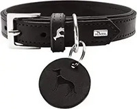 Hunter 66139, Hunter Halsband Larvik schwarz, Gr&ouml;&szlig;e: 55 cm / Breite: 3,5 cm