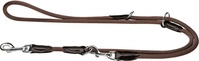 Hunter 43669, Hunter Verstellbare F&uuml;hrleine Freestyle dunkelbraun, Gr&ouml;&szlig;e: 8 mm /