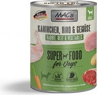 MACs 14106, MACs Kaninchen & Gem&uuml;se 800 g - 6 St&uuml;ck
