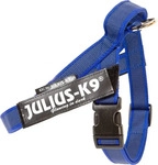 Julius-K9 H659431_matching, Julius-K9 Gurtbandgeschirr blau, Gr&ouml;&szlig;e: Mini