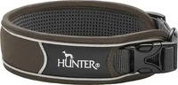 Hunter 68897, Hunter Halsband Divo braun/grau, Gr&ouml;&szlig;e: S / Breite: 4,0 cm
