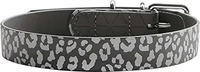 Hunter 69142, Hunter Halsband Convenience Reflect grau mit reflektierenden Leo Muster