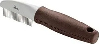 Hunter 65582, Hunter Pflegekamm Spa mit rotierenden Zinken braun/grau f&uuml;r...
