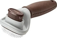 Hunter 65563, Hunter Zupfb&uuml;rste Spa selbstreinigend braun/grau f&uuml;r Hunde,...