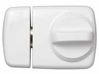 ABUS 7510 W weiß Tür-Zusatzschloss für Eingangstüren mit schmalen...