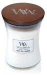 WoodWick White Tea & Jasmine Hourglass Duftkerze