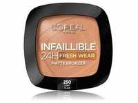 L'Oréal Paris Infaillible 24H Fresh Wear Soft Matte Bronzingpuder 9 g Nr. 250 -