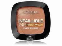 L'Oréal Paris Infaillible 24H Fresh Wear Soft Matte Bronzingpuder 9 g Nr. 300 -