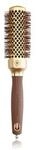 Olivia Garden Expert Blowout Shine 35/50 wavy bristles, gold/brown Rundb&uuml;rste