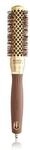 Olivia Garden Expert Blowout Shine 25/40 wavy bristles, gold/brown Rundb&uuml;rste