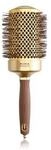 Olivia Garden Expert Blowout Shine 65/80 wavy bristles, gold/brown Rundb&uuml;rste