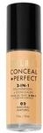 Milani Cosmetic Conceal + Perfect 2-In-1 Fondation + Concealer Fl&uuml;ssige Foundation