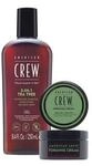 American Crew Styling Winter Duo Tea Tree Shampoo & Forming Cream Set Haarpflegeset