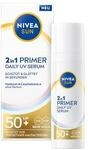 NIVEA SUN UV Gesicht 2in1 Primer LSF 50+ Gesichtsserum