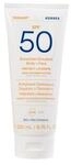 KORRES YOGHURT Sonnenschutz-Emulsion f&uuml;r K&ouml;rper und Gesicht SPF50 Sonnencreme