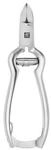 Zwilling Premium Nagelzange, Pufferfeder, Edelstahl mattiert Nagelschere