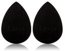 Luvia Make-Up Blending Sponge Set Black Make-Up Schwamm