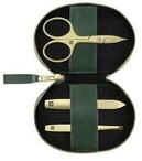 Zwilling Manik&uuml;re Pedik&uuml;re Set 3tlg. mit Kombi-Nagelschere, vegan, gr&uuml;n