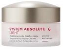 ANNEMARIE B&Ouml;RLIND SYSTEM ABSOLUTE LIGHT Regenerierende Nachtcreme Nachtcreme