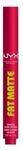 NYX Professional Makeup Fat Matte Smooth Lippenstift