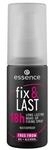 essence fix & LAST 18h LONG-LASTING Fixing Spray